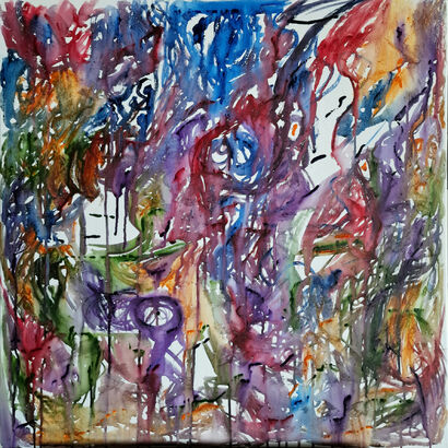 Nr. 77 2025 - a Paint Artowrk by Fabian  Kindermann 